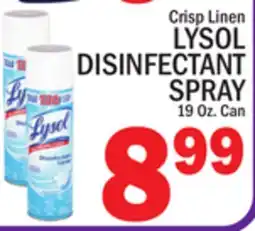 C Town LYSOL DISINFECTANT SPRAY offer