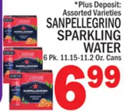 C Town SANPELLEGRINO SPARKLING WATER offer