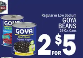 C Town GOYA BEANS offer