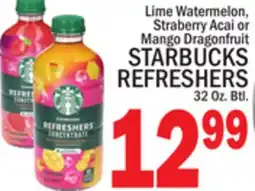 C Town STARBUCKS REFRESHERS offer