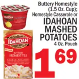 C Town IDAHOAN MASHED POTATOES 4 Oz. Pouch offer