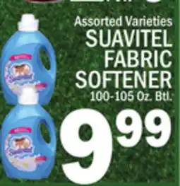 C Town SUAVITEL FABRIC SOFTENER offer