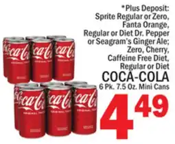 C Town COCA-COLA offer