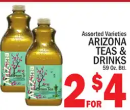 C Town ARIZONA TEAS & DRINKS offer