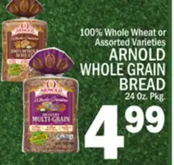 C Town ARNOLD WHOLE GRAIN BREAD offer