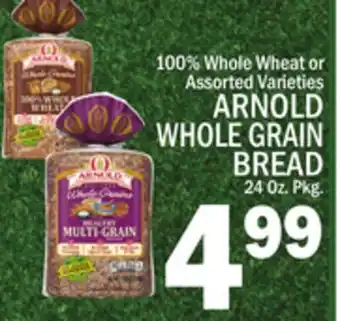 C Town ARNOLD WHOLE GRAIN BREAD offer