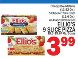 C Town ELLIO'S 9 SLICE PIZZA offer