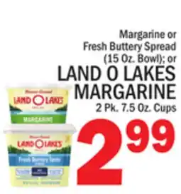 C Town LAND O LAKES MARGARINE offer