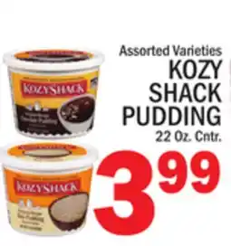 C Town KOZY SHACK PUDDING offer