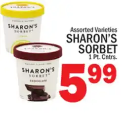 C Town SHARON'S SORBET offer