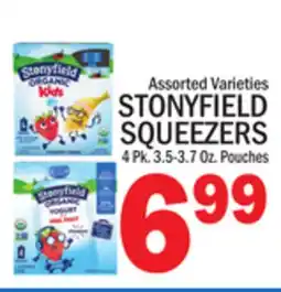 C Town STONYFIELD SQUEEZERS offer