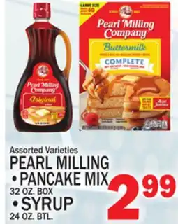 C Town PEARL MILLING PANCAKE MIX, SYRUP offer