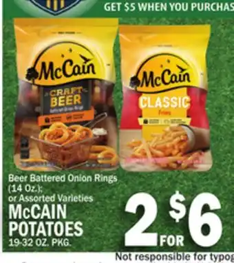 C Town MCCAIN POTATOES offer