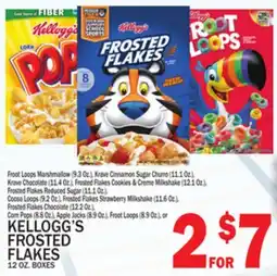 C Town KELLOGG'S FROSTED FLAKES offer