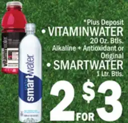 C Town VITAMINWATER, SMARTWATER offer