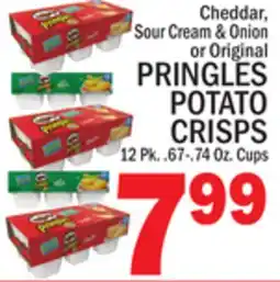 C Town PRINGLES POTATO CRISPS offer
