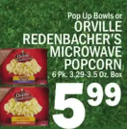 C Town ORVILLE REDENBACHER'S MICROWAVE POPCORN offer