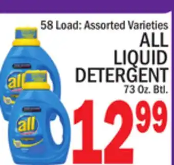 C Town ALL LIQUID DETERGENT offer