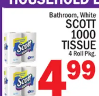 C Town SCOTT 1000 TISSUE offer