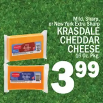 C Town KRASDALE CHEDDAR CHEESE offer
