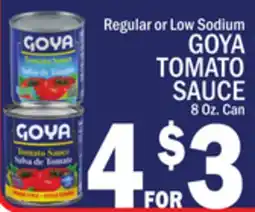 C Town GOYA TOMATO SAUCE offer