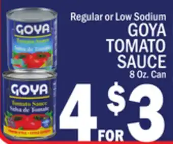C Town GOYA TOMATO SAUCE offer
