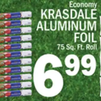 C Town KRASDALE ALUMINUM FOIL offer