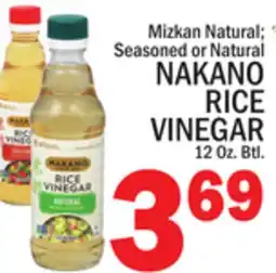 C Town NAKANO RICE VINEGAR offer