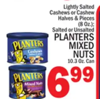 C Town PLANTERS MIXED NUTS offer