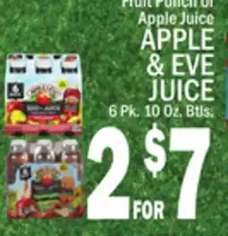 C Town APPLE & EVE JUICE offer