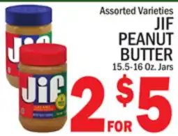 C Town JIF PEANUT BUTTER offer