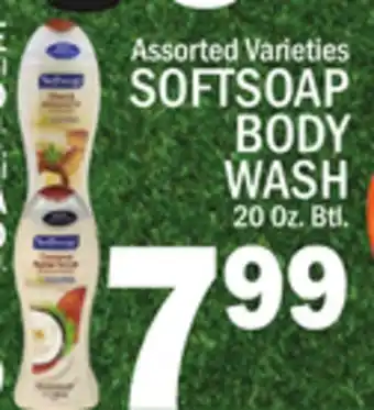 C Town SOFTSOAP BODY WASH offer