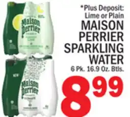 C Town MAISON PERRIER SPARKLING WATER offer