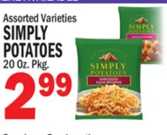 C Town SIMPLY POTATOES offer