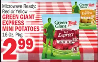C Town GREEN GIANT EXPRESS MINI POTATOES offer