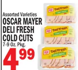 C Town OSCAR MAYER DELI FRESH COLD CUTS offer
