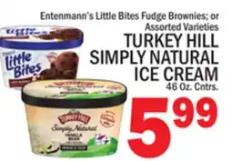 C Town TURKEY HILL SIMPLY NATURAL ICE CREAM offer