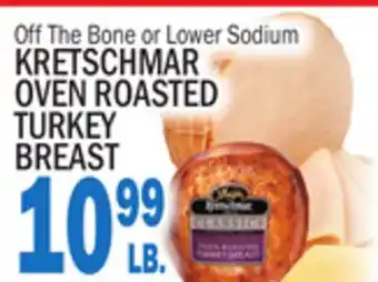 C Town KRETSCHMAR OVEN ROASTED TURKEY BREAST offer