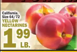 C Town YELLOW NECTARINES offer