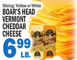 C Town BOAR'S HEAD VERMONT CHEDDAR VERMONT CHEDDAR offer