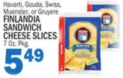 C Town FINLANDIA SANDWICH CHEESE SLICES offer