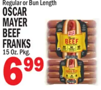 C Town OSCAR MAYER BEEF FRANKS offer