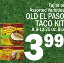 C Town OLD EL PASO TACO KIT offer