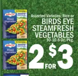 C Town BIRDS EYE STEAMFRESH VEGETABLES offer