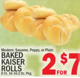 C Town BAKED KAISER ROLLS offer