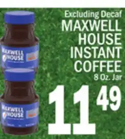 C Town MAXWELL HOUSE INSTANT COFFEE offer
