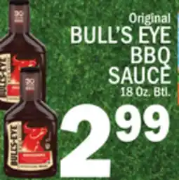 C Town BULL'S EYE BBQ SAUCE offer
