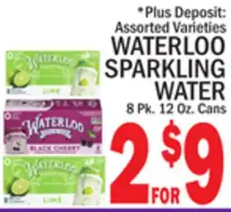 C Town WATERLOO SPARKLING WATER offer