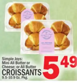 C Town All Butter CROISSANTS offer