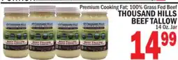C Town THOUSAND HILLS BEEF TALLOW offer